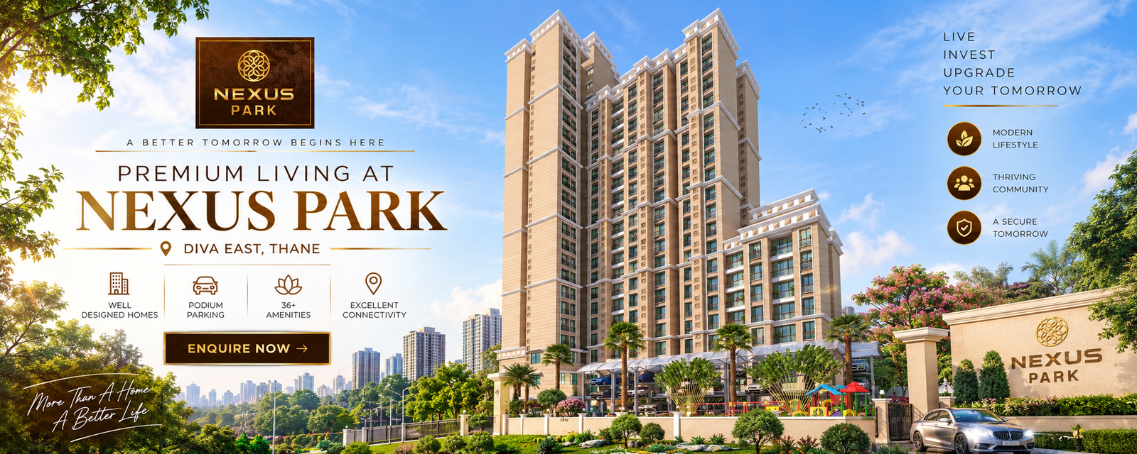 Real Estate Lodha premium property banner 2