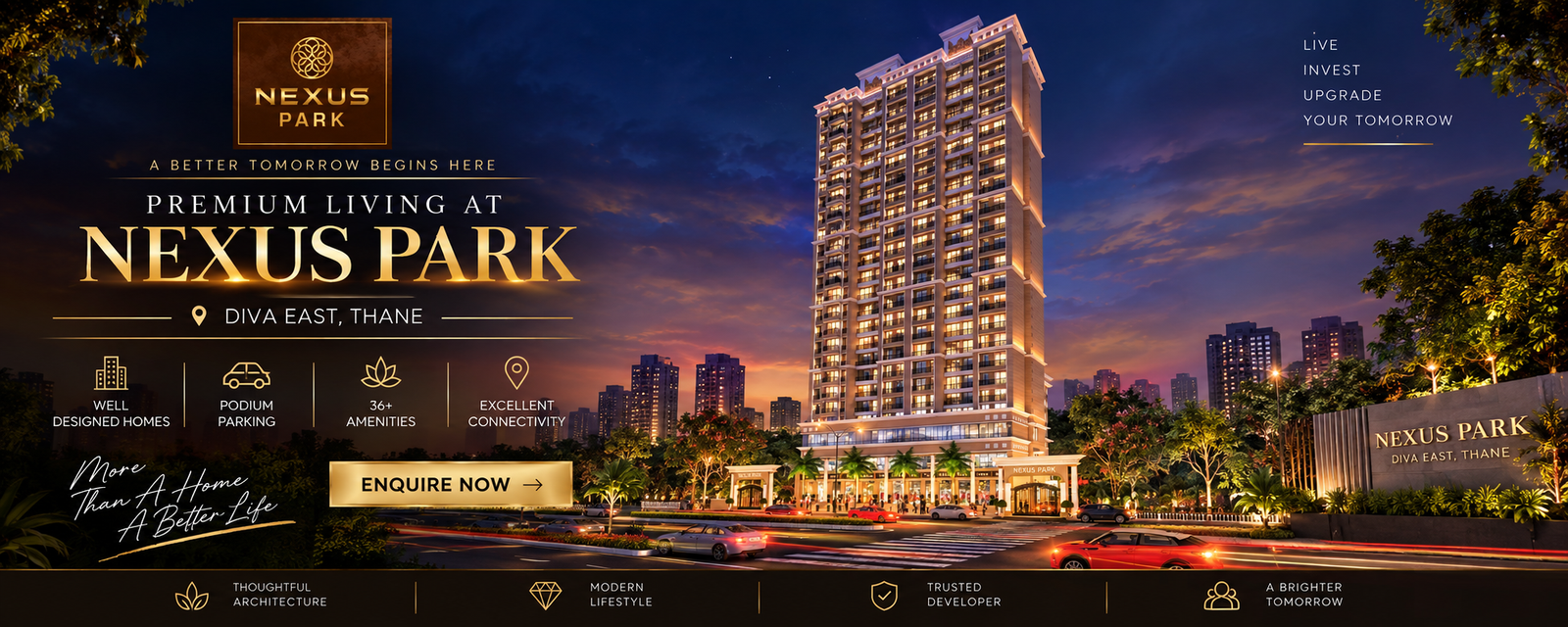Real Estate Lodha premium property banner 3