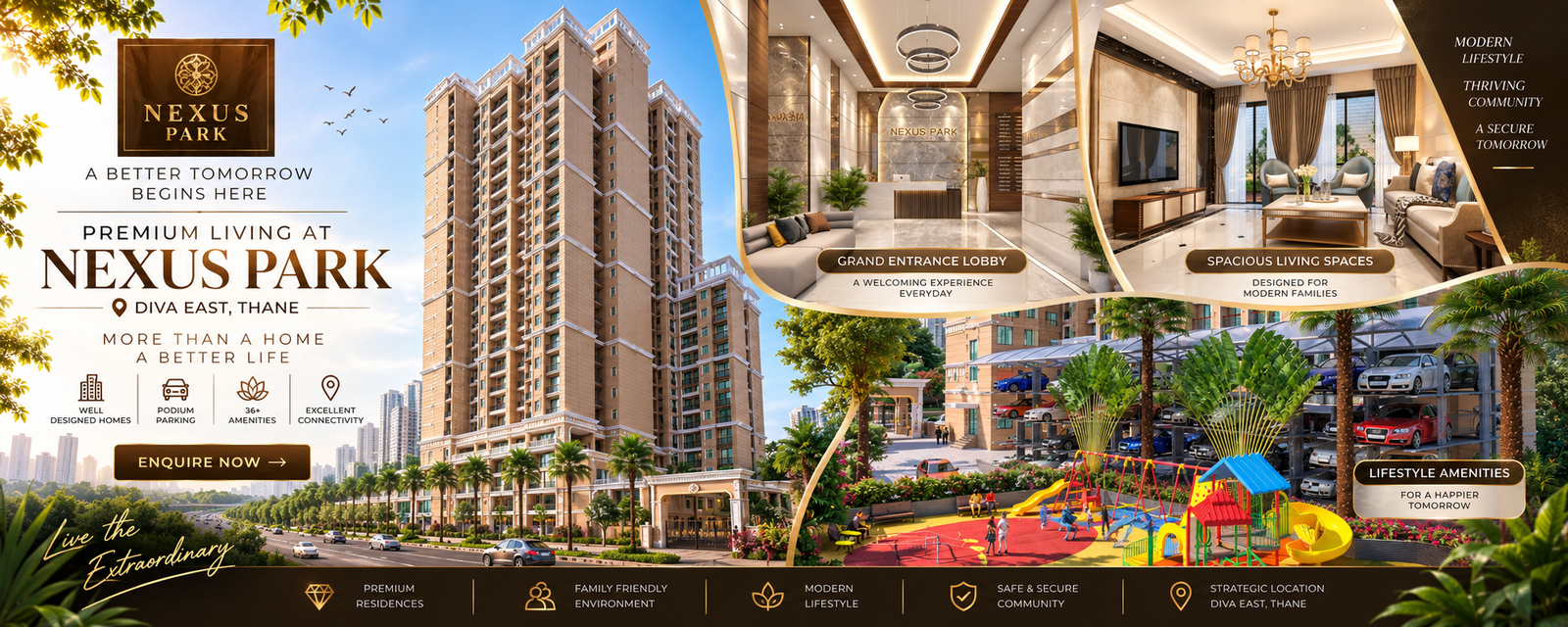 Real Estate Lodha premium property banner 4