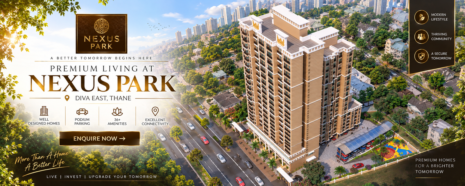 Real Estate Lodha premium property banner 5