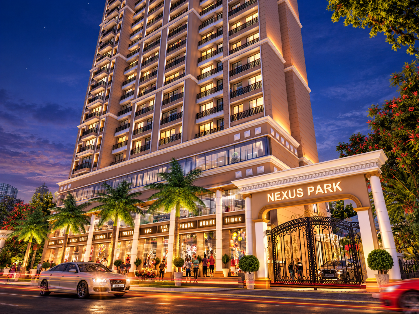 Nexus Park exterior Diva East