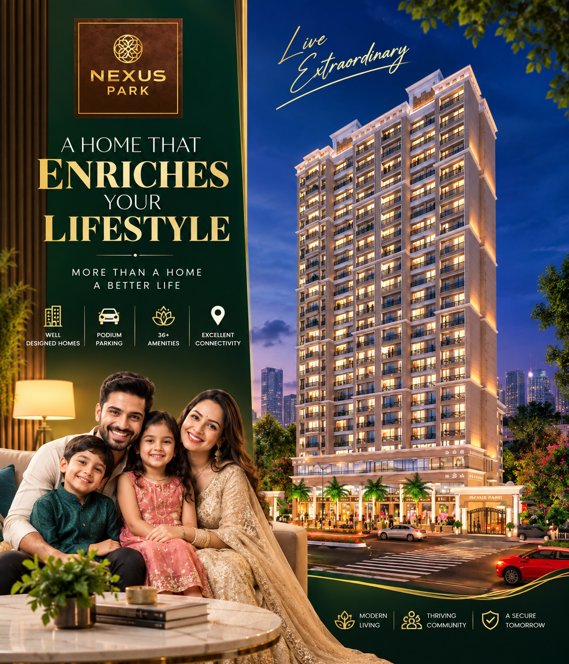 Premium residential living at Nexus Park